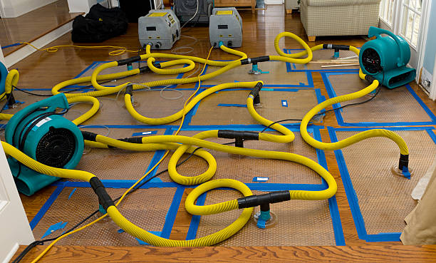 Professional Crawl Space Water Removal technician working in Saratoga Springs, NY